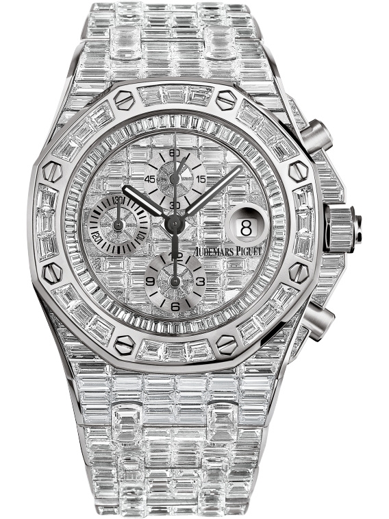 Audemars Piguet 26473BC.ZZ.8043BC.01 : Royal Oak Offshore 26473 Full Baguette