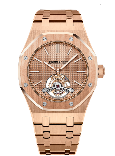 Audemars Piguet 26515OR.OO.1220OR.01 : Royal Oak Ultra Thin Tourbillon Pink Gold / Westime