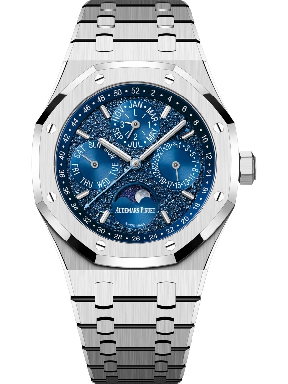Audemars Piguet 26574BC.OO.1220BC.02 : Royal Oak Perpetual Calendar 41 White Gold / John Mayer