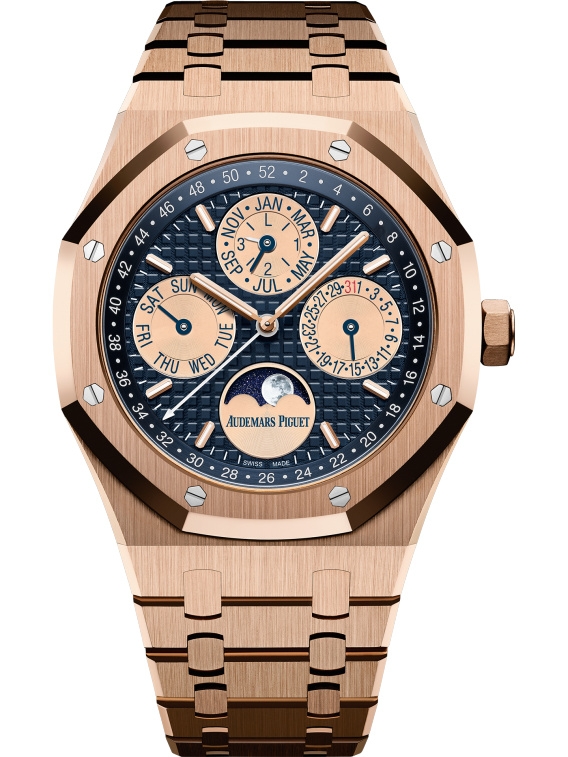 Audemars Piguet 26584OR.OO.1220OR.02 : Royal Oak Perpetual Calendar 41 Pink Gold / One Night for One Drop