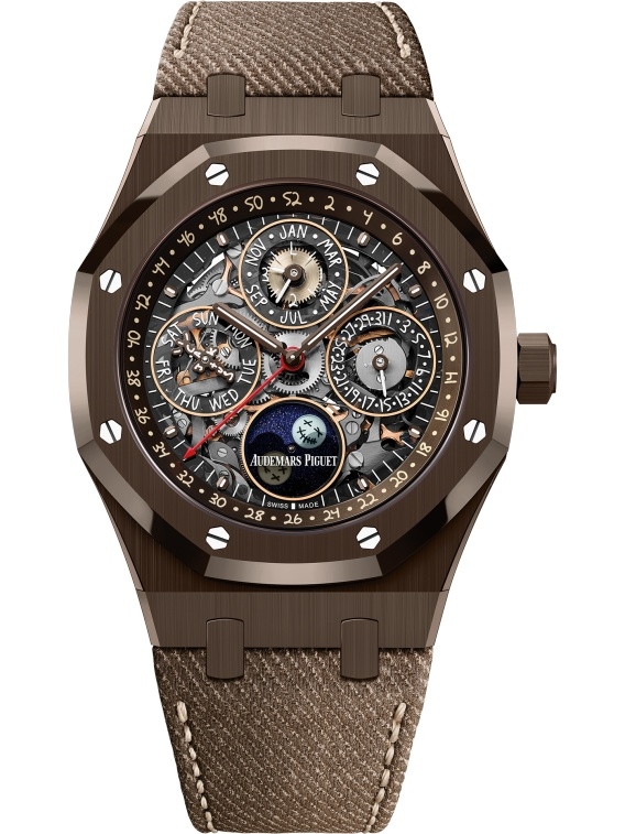 Audemars Piguet 26585CM.OO.D301VE.01 : Royal Oak Perpetual Calendar Openworked 41 Cactus Jack