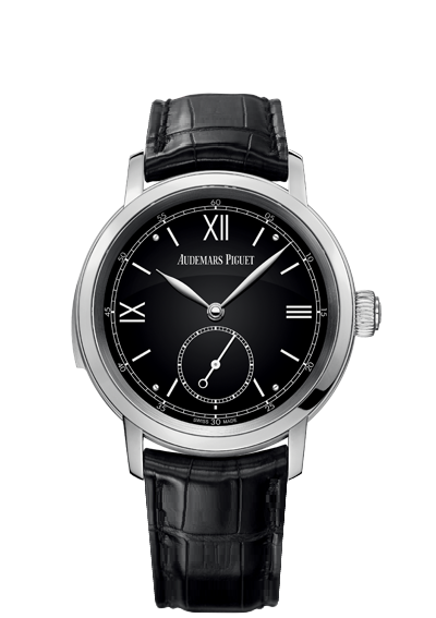 Audemars Piguet 26590PT.OO.D002CR.01 : Jules Audemars Minute Repeater Platinum / Black Enamel