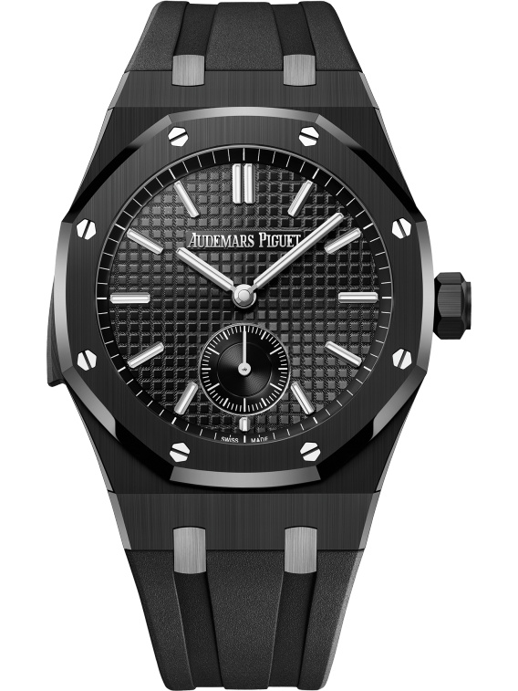 Audemars Piguet 26591CE.OO.D002CA.01 : Royal Oak Repeater Supersonnerie Black Ceramic / Black / Rubber