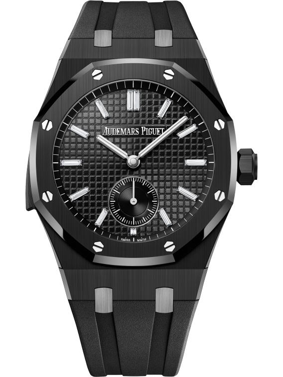 Audemars Piguet 26591CE.OO.D002CA.02 : Royal Oak Repeater Supersonnerie Black Ceramic / Black / Rubber