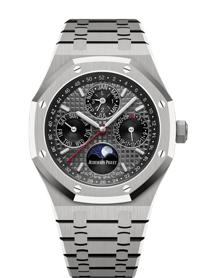 Audemars Piguet 26609TI.OO.1220TI.01 : Royal Oak Perpetual Calendar 41 Titanium / Grey / China