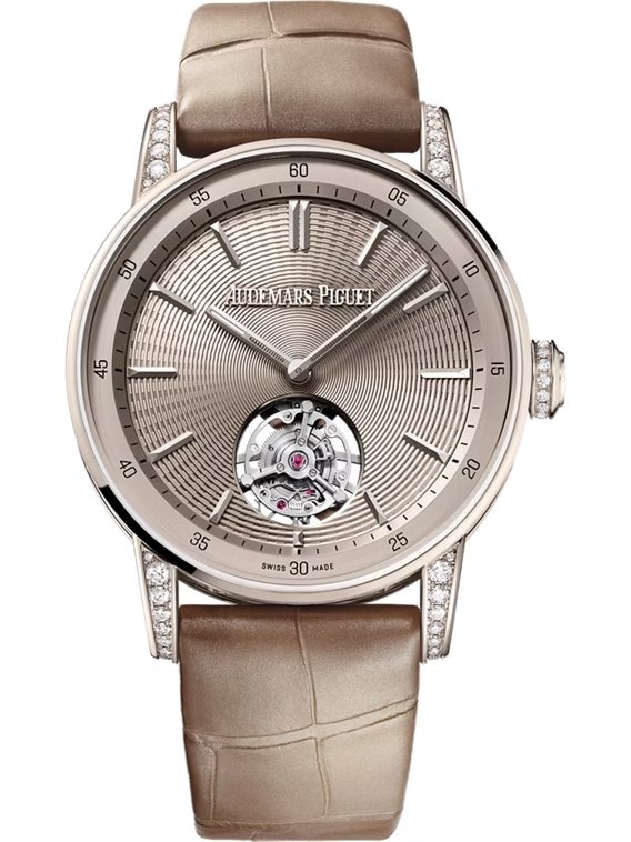 Audemars Piguet 26665SG.ZZ.D209CR.01 : CODE 11:59 Flying Tourbillon Sand Gold / Beige