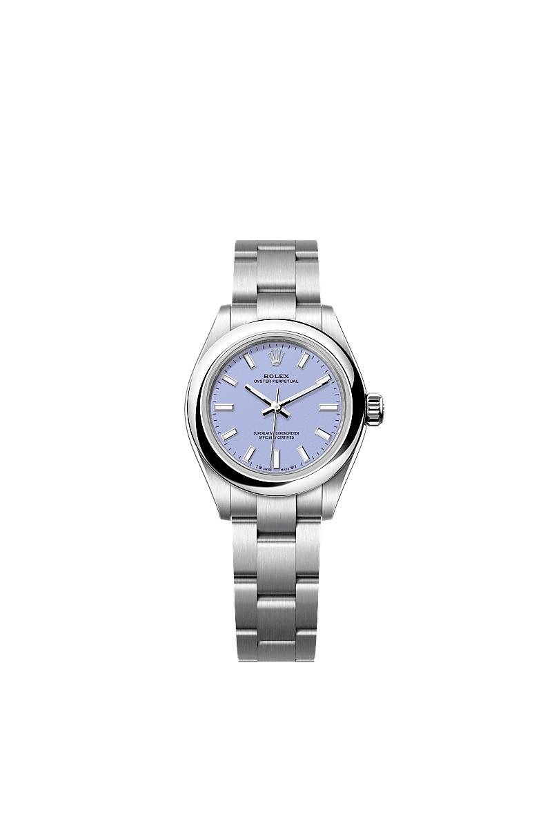 Rolex 276200-0008 : Oyster Perpetual 28 Stainless Steel / Lavender