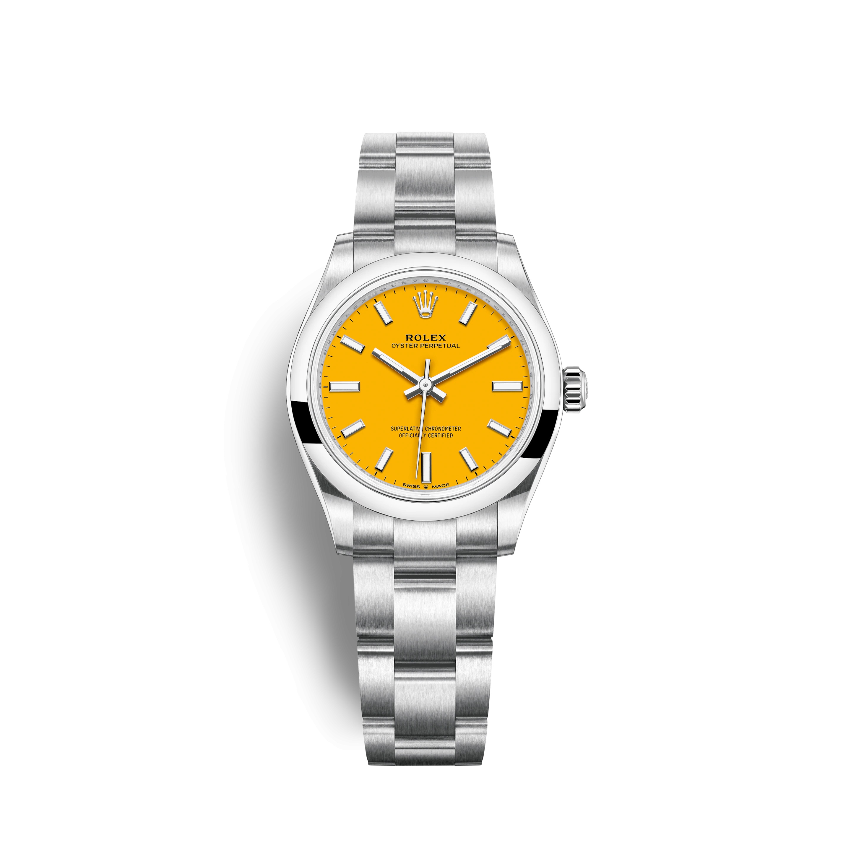 Rolex 277200-0005 : Oyster Perpetual 31 Stainless Steel / Yellow