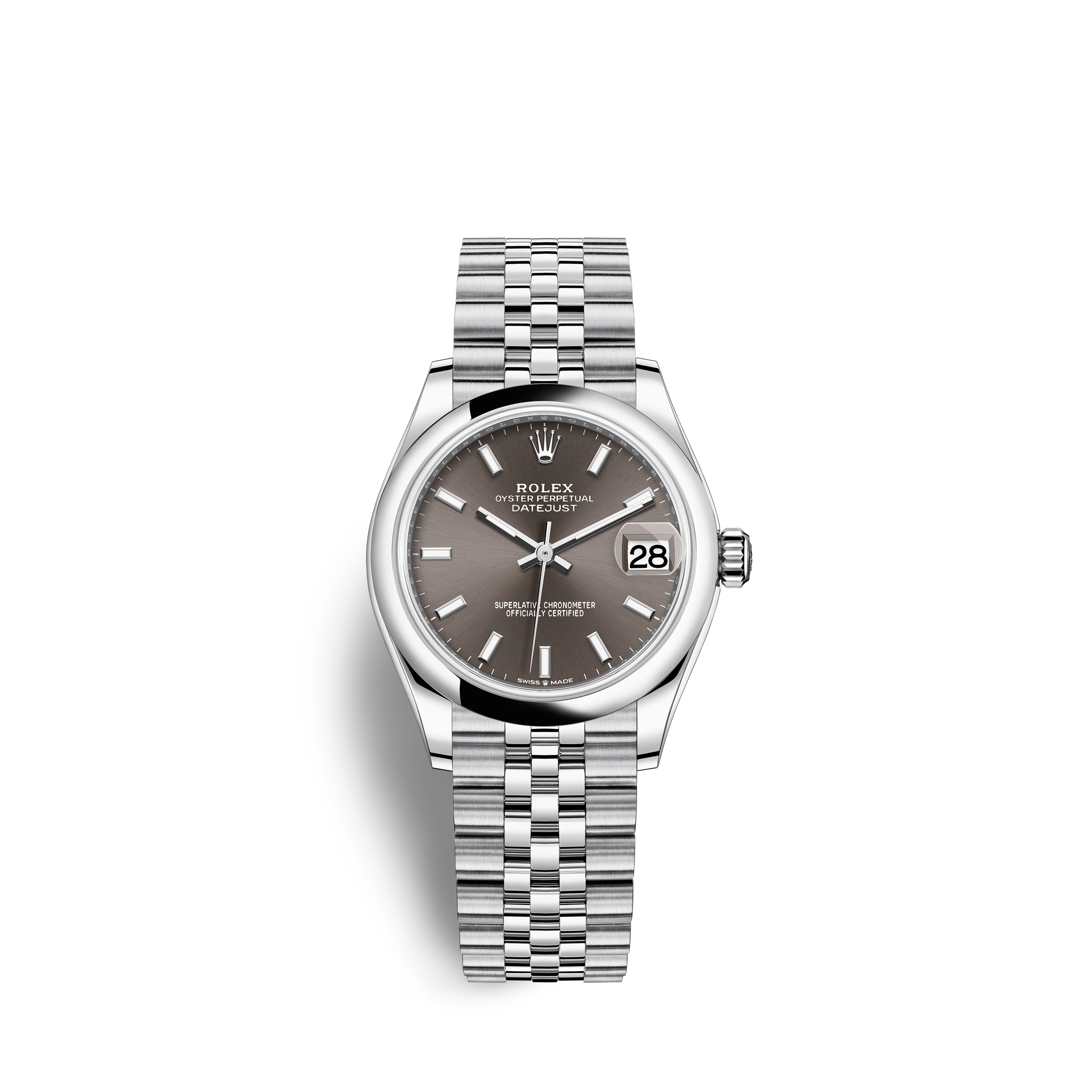 Rolex 278240-0010 : Datejust 31 Stainless Steel / Jubilee / Grey