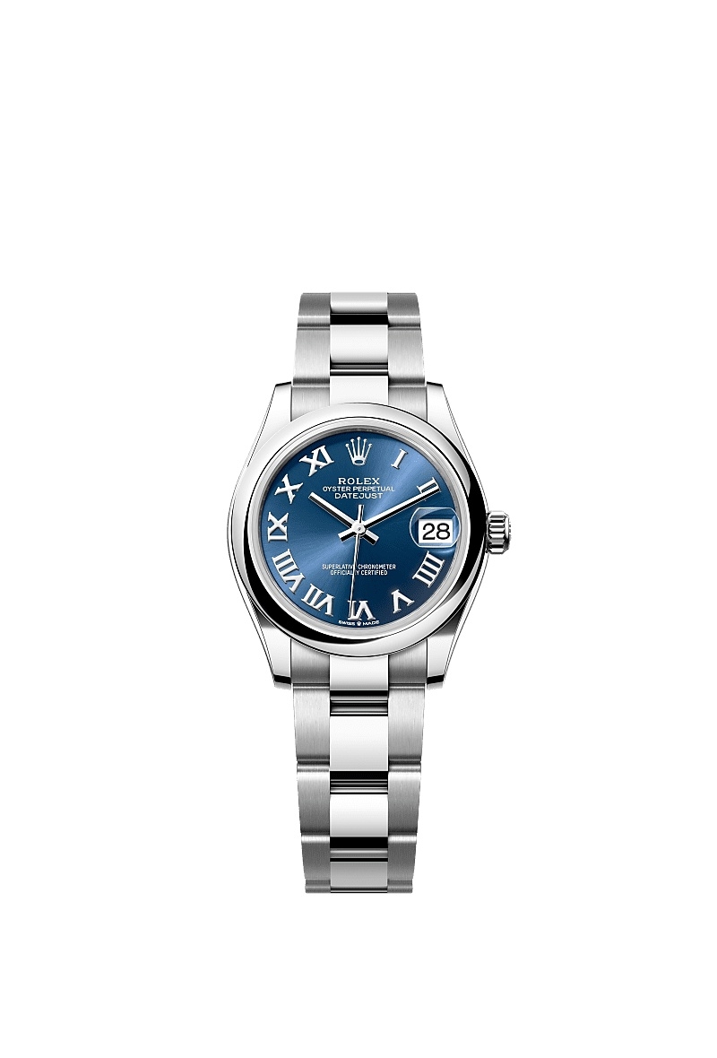 Rolex 278240-0017 : Datejust 31 Stainless Steel / Oyster / Blue - Roman