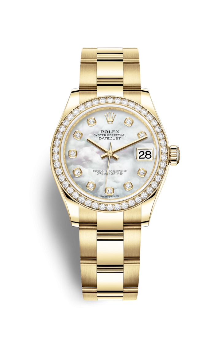 Rolex 278288rbr-0013 : Datejust 31 Yellow Gold / Diamond / MOP / Oyster
