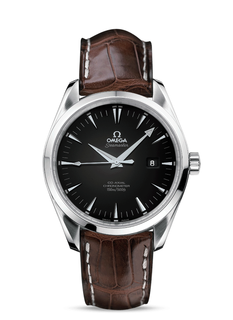 Omega 2802.50.37 : Seamaster Aqua Terra 150M Co-Axial 42.2 Stainless Steel / Black