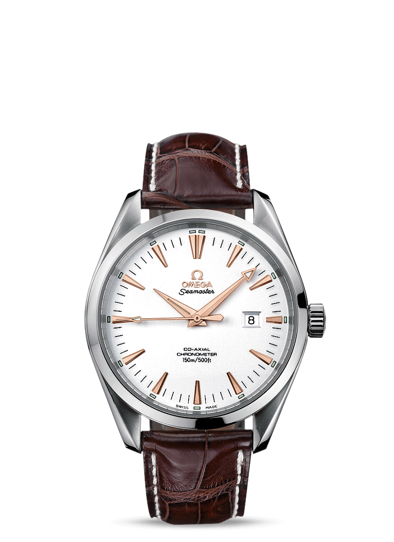 Omega 2803.34.37 : Seamaster Aqua Terra 150M Co-Axial 39.2 Stainless Steel / White / Bracelet