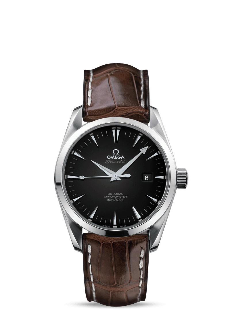 Omega 2804.50.37 : Seamaster Aqua Terra 150M Co-Axial 36.2 Stainless Steel / Black