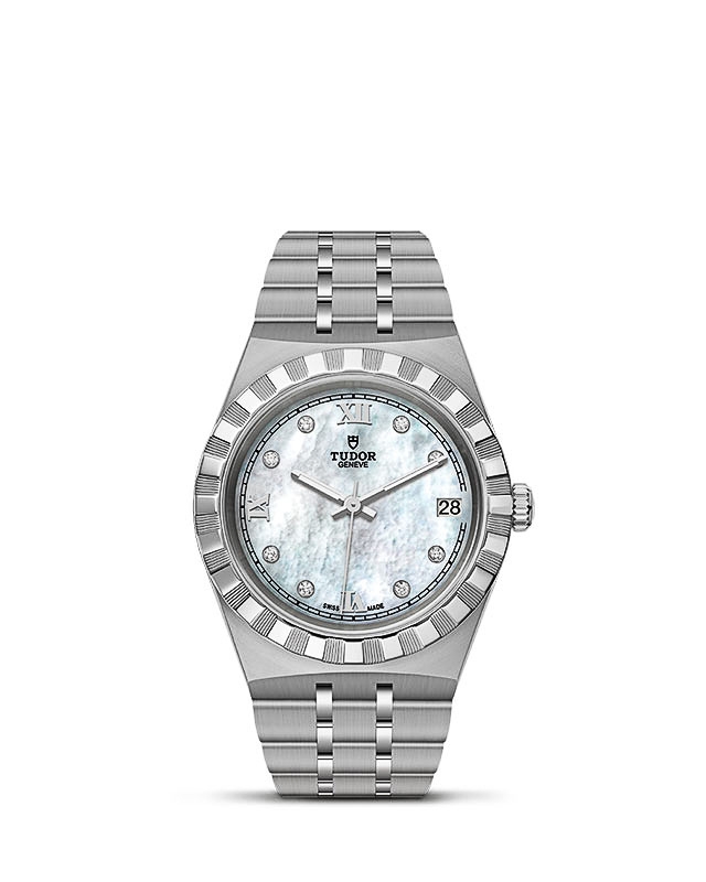Tudor 28400-0005 : Royal Date 34 Stainless Steel / MOP