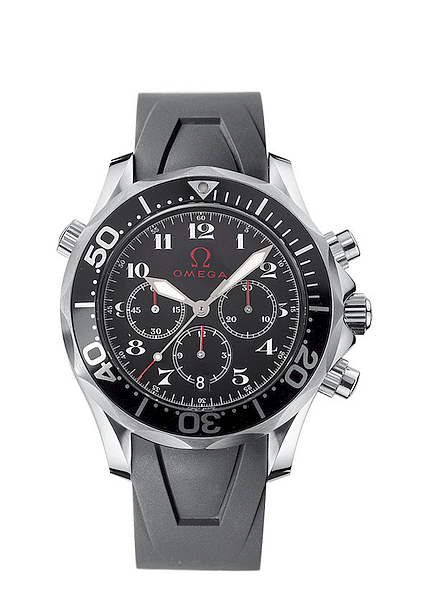Omega 2894.51.91 : Seamaster Diver 300M Automatic 41.5 Chronograph Stainless Steel / Black / Rubber / Olympic Collection