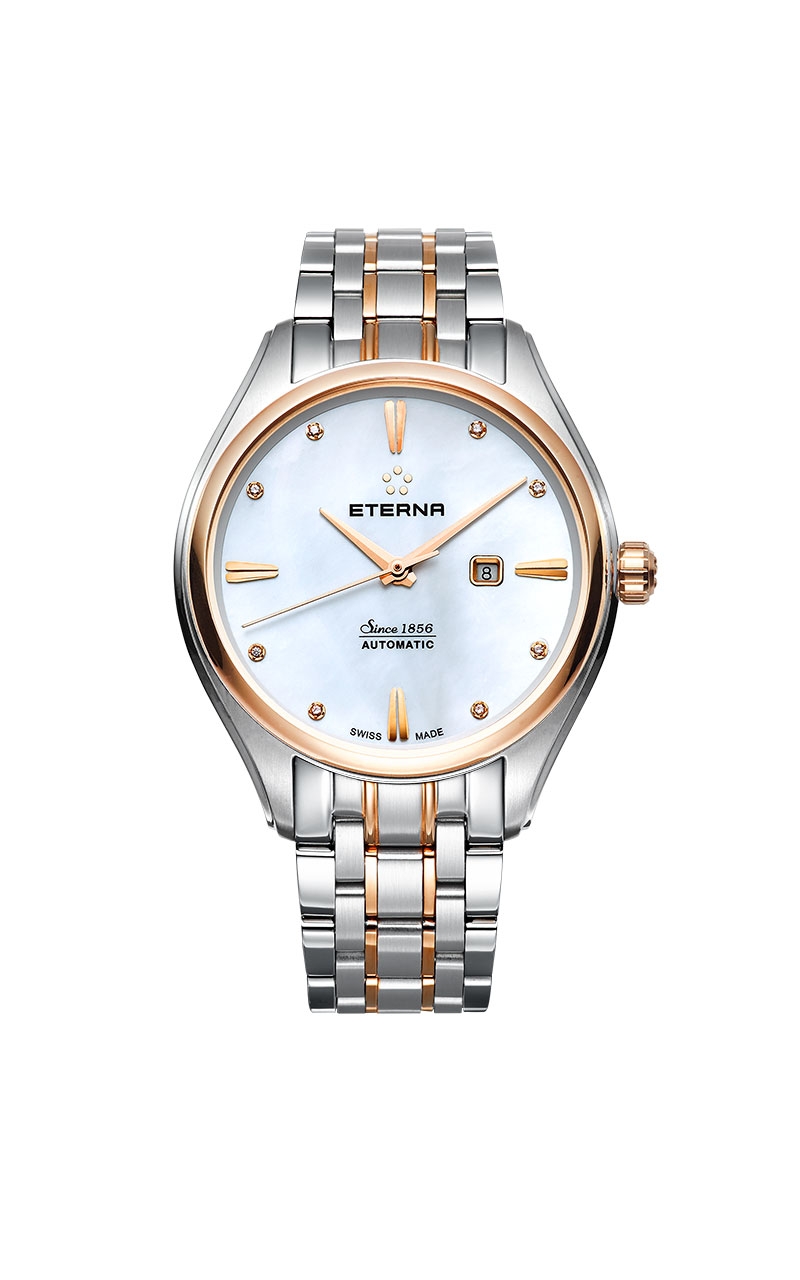 Eterna 2946.53.66.1709 : Avant-Garde Date Lady Two Tone / MOP/ Bracelet