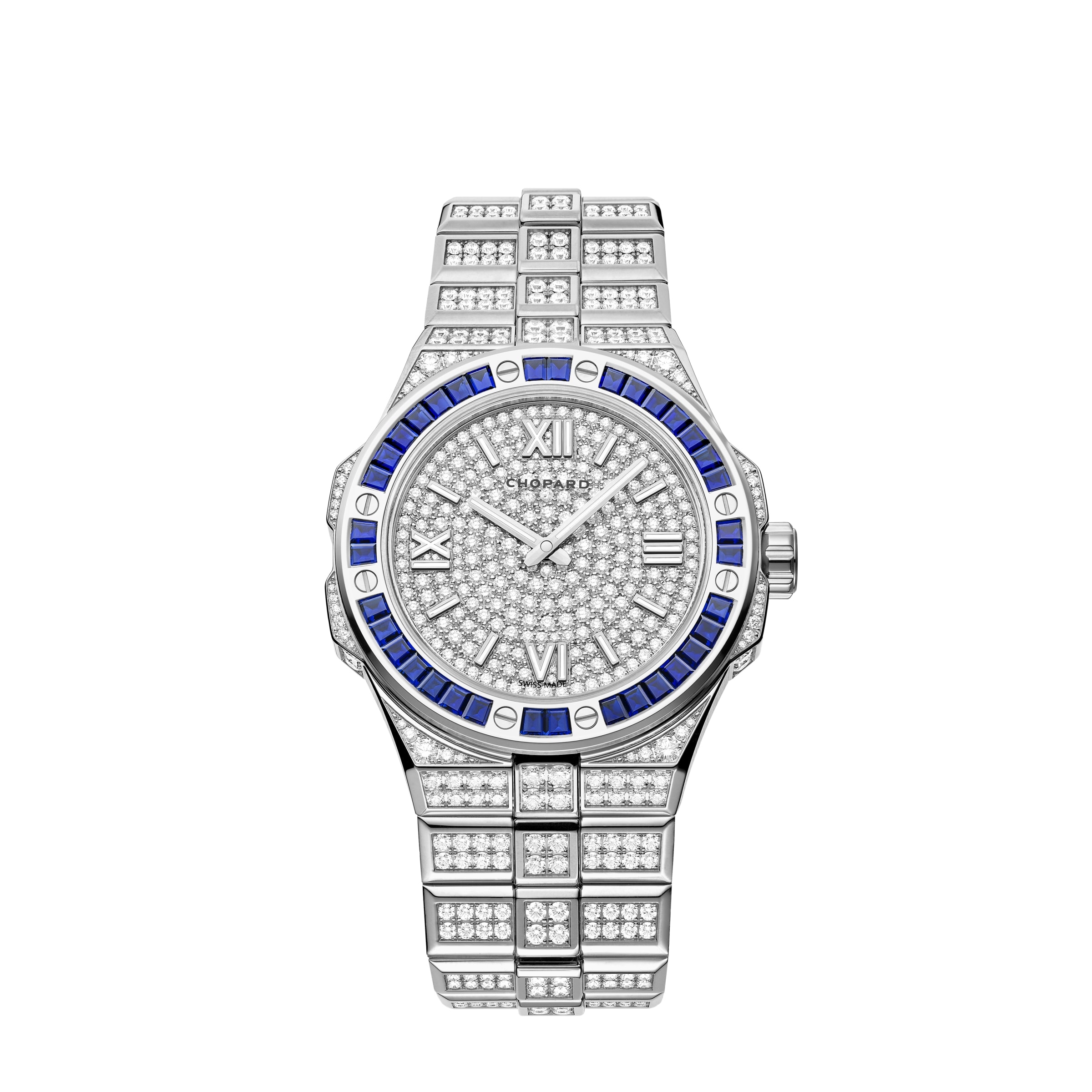Chopard 295363-1002 : Alpine Eagle Frozen 41 White Gold - Sapphire
