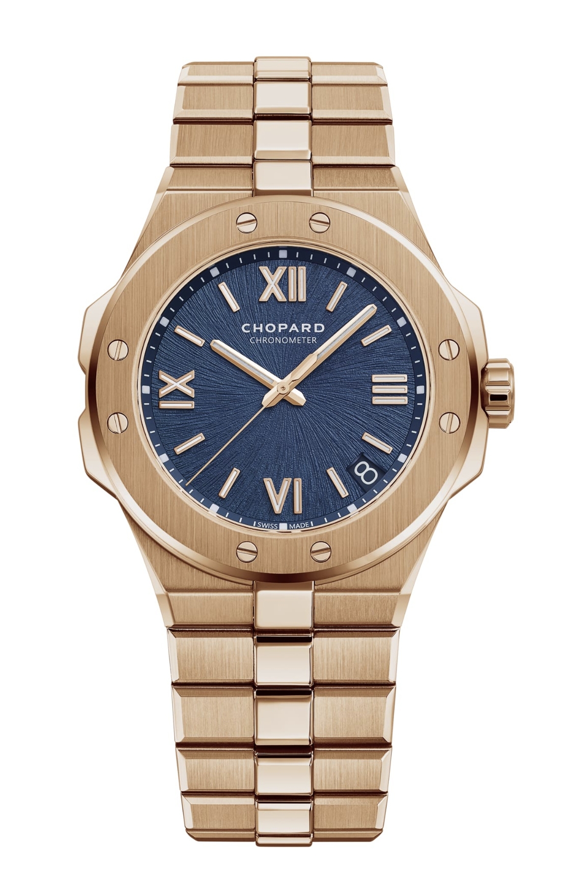 Chopard 295363-5001 : Alpine Eagle 41 Rose Gold / Blue