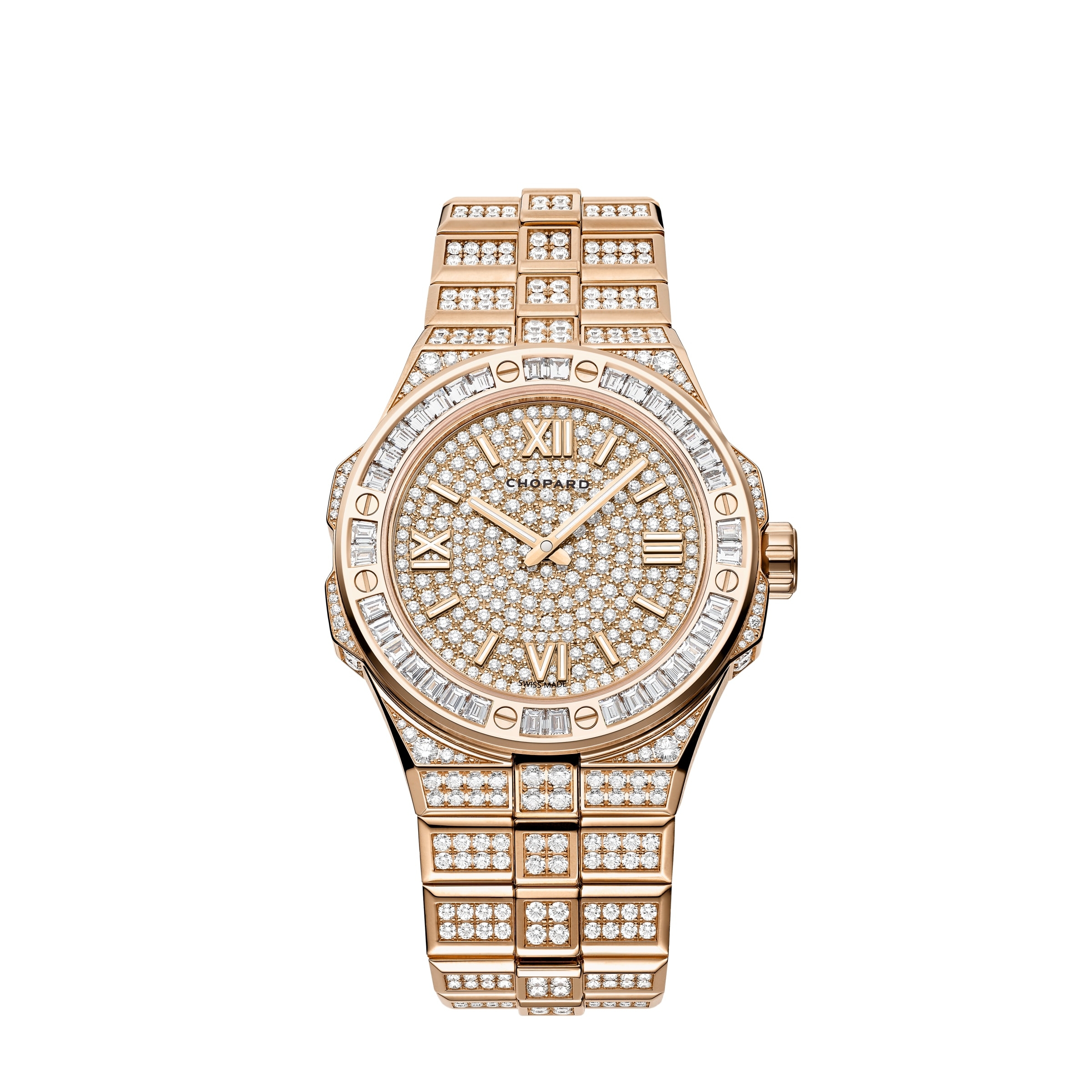 Chopard 295363-5005 : Alpine Eagle Frozen 41 Rose Gold