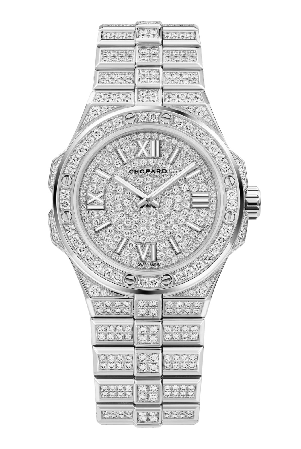 Chopard 295370-1001 : Alpine Eagle Frozen 36 White Gold