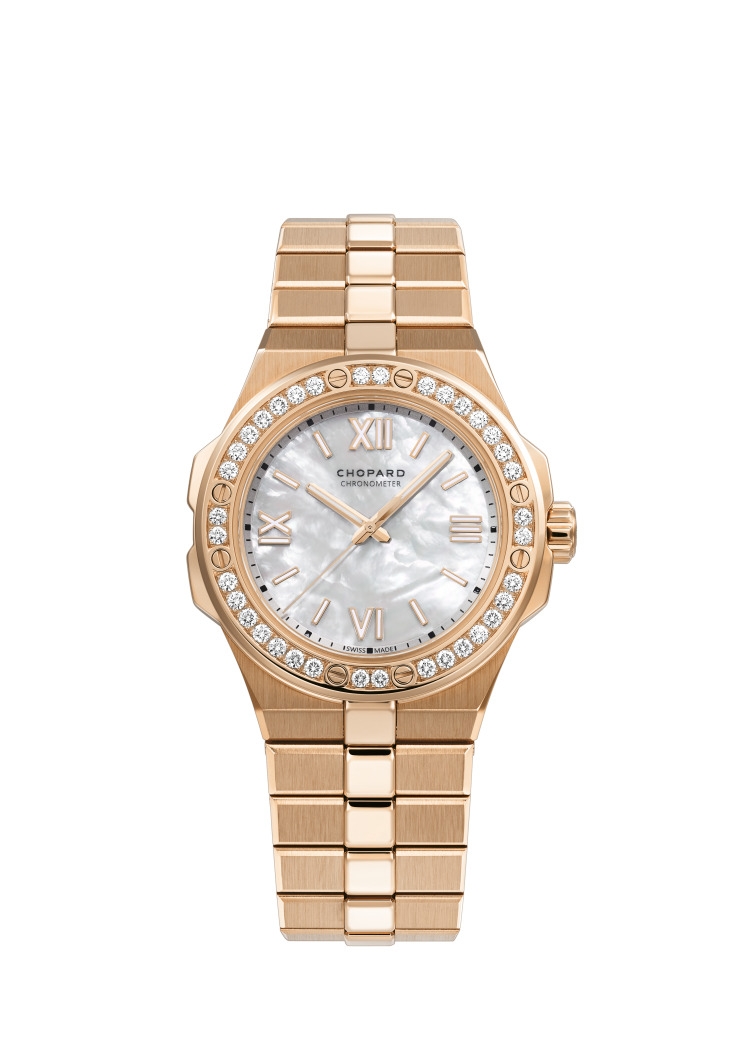 Chopard 295370-5002 : Alpine Eagle 36 Rose Gold - Diamond / MOP