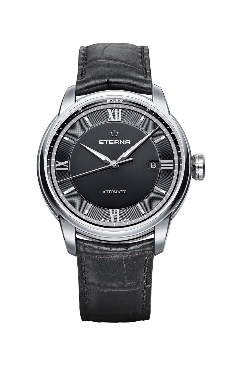 Eterna 2970.41.42.1326 : Adventic Date Black / Strap