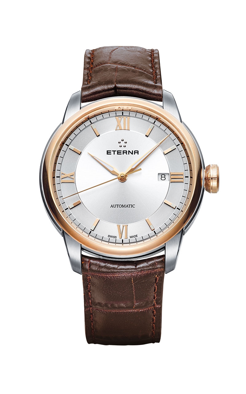 Eterna 2970.53.17.1325 : Adventic Date Two Tone / Strap