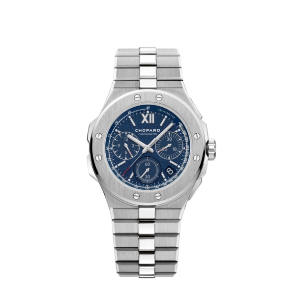 Chopard 298609-3001 : Alpine Eagle XL Chronograph Stainless Steel / Blue / Bracelet