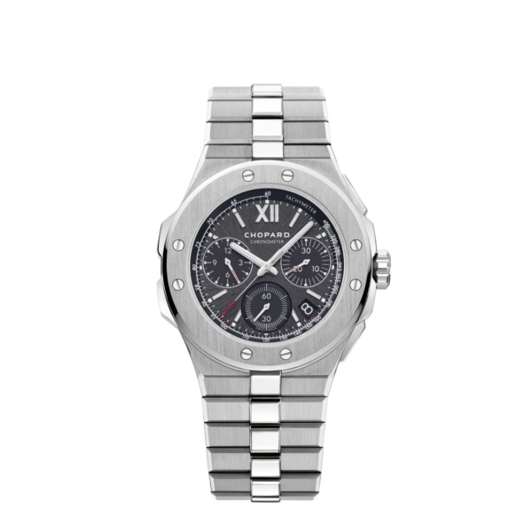 Chopard 298609-3002 : Alpine Eagle XL Chronograph Stainless Steel / Black / Bracelet