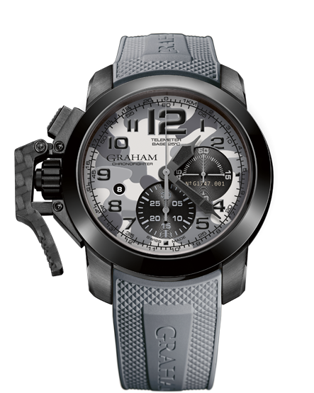 Graham 2CCAU.S02A : Chronofighter Oversize Black Arrow
