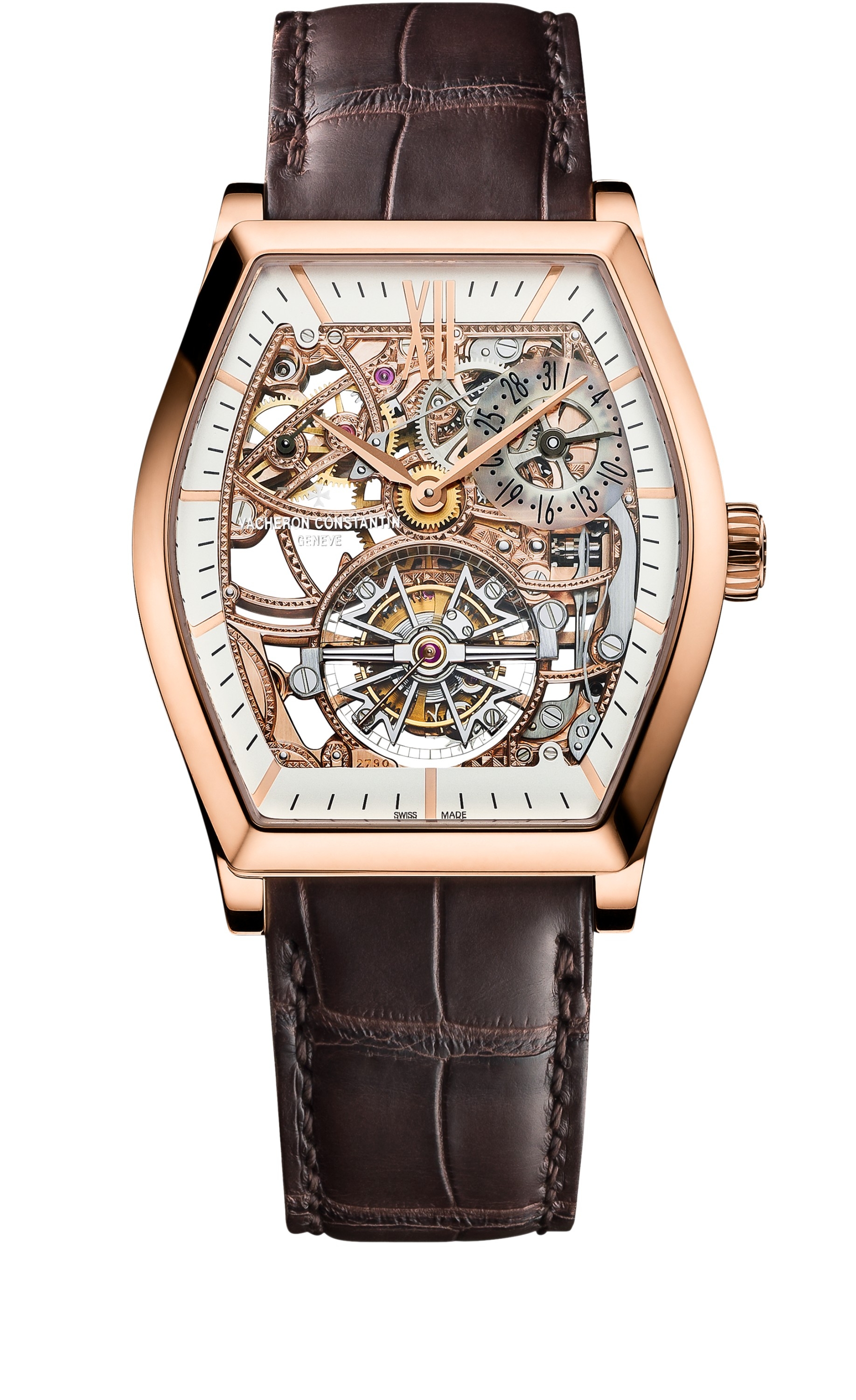 Vacheron Constantin 30135/000R-8973 : Malte Tourbillon Skeleton Pink Gold / Silver