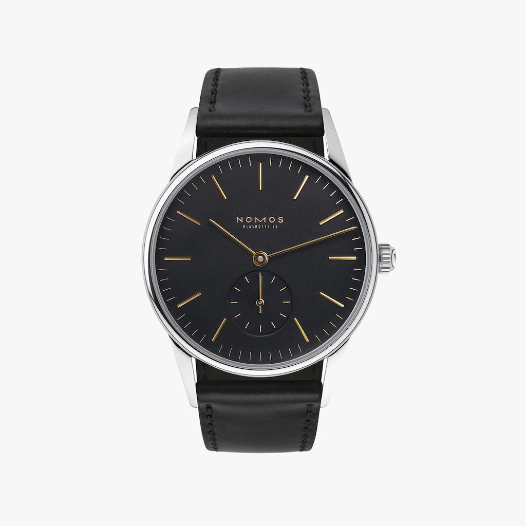 Nomos Glashütte 302 : Orion 35 Black / Closed Case Back