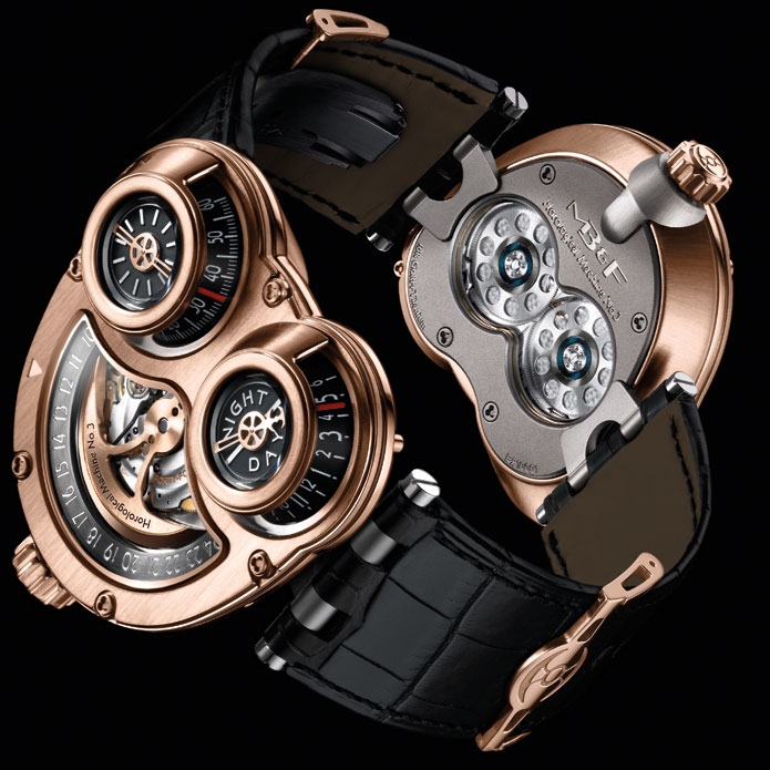 MB&F 31.RTL.B : Horological Machine N°3 HM3 Sidewinder Red Gold