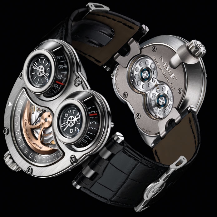 MB&F 31.WTL.B : Horological Machine N°3 HM3 Sidewinder White Gold