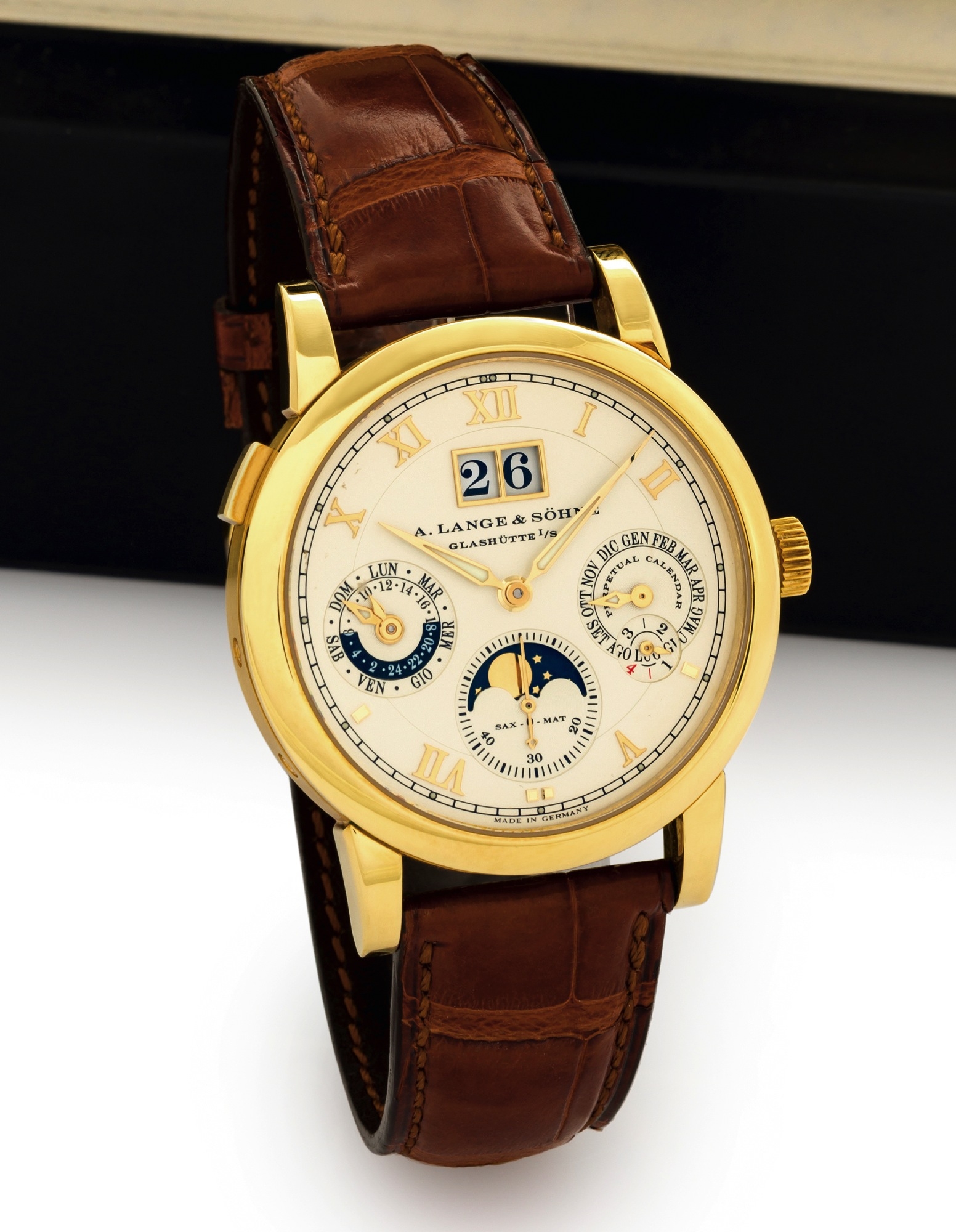 A. Lange & Söhne 310.021 : Langematik Perpetual Yellow Gold