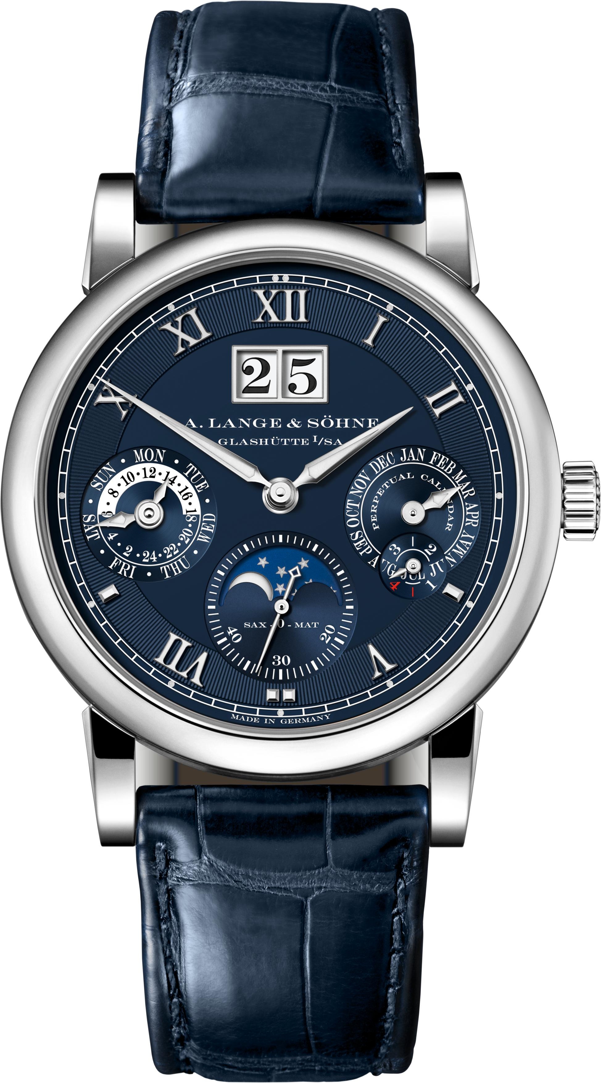 A. Lange & Söhne 310.028 : Langematik Perpetual White Gold / Blue / 20th Anniversary
