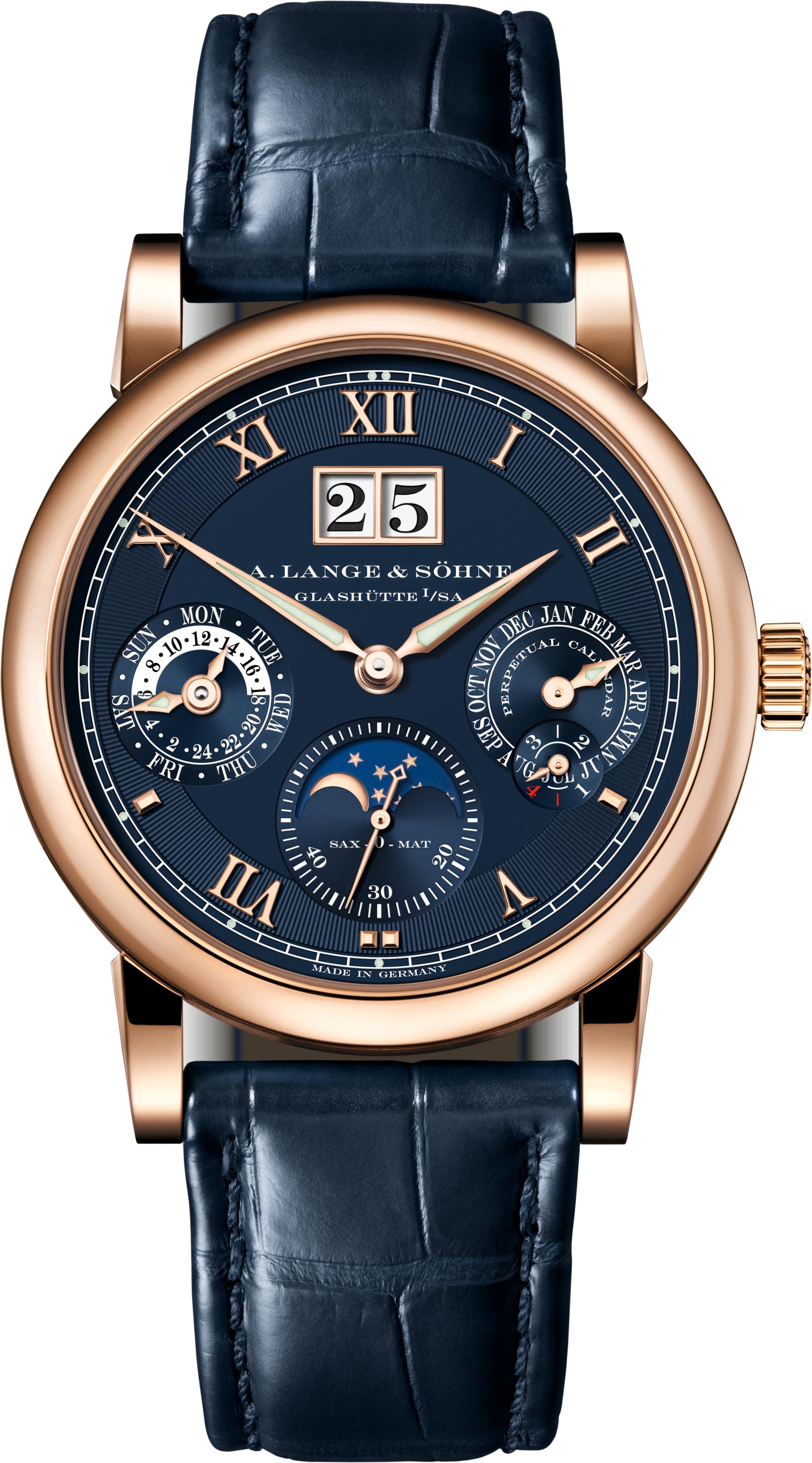 A. Lange & Söhne 310.037 : Langematik Perpetual Pink Gold / Blue / 20th Anniversary