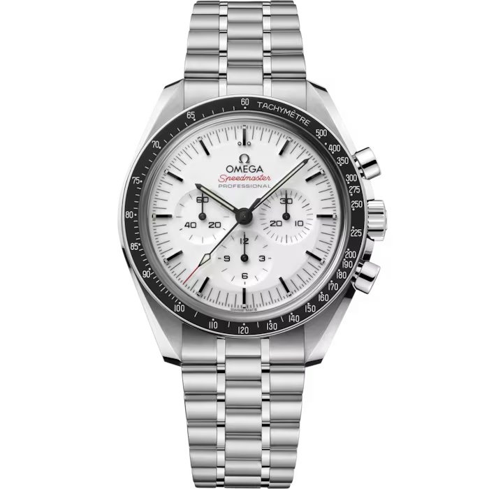 Omega 310.30.42.50.04.001 : Speedmaster Professional Moonwatch 3861 Stainless Steel / White / Sapphire / Bracelet