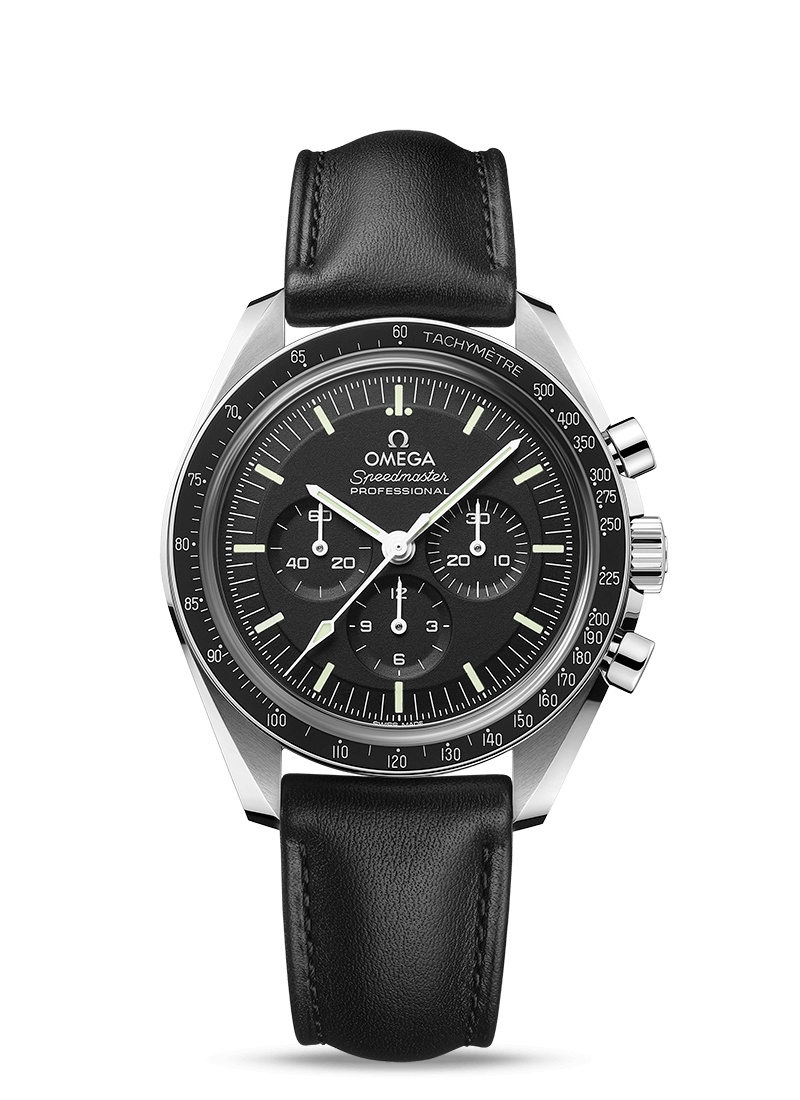 Omega 310.32.42.50.01.002 : Speedmaster Professional Moonwatch 3861 Stainless Steel / Black / Sapphire / Calf
