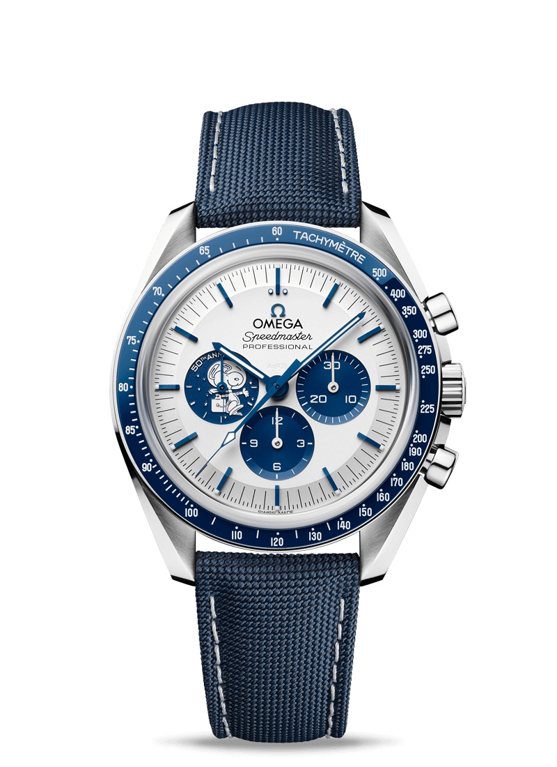Omega 310.32.42.50.02.001 : Speedmaster Professional Moonwatch Apollo 13 50th Anniversary Snoopy