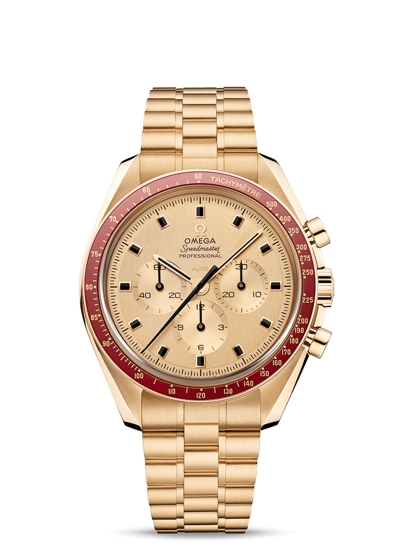 Omega 310.60.42.50.99.001 : Speedmaster Professional Moonwatch Apollo 11 50 Anniversary Moonshine Gold