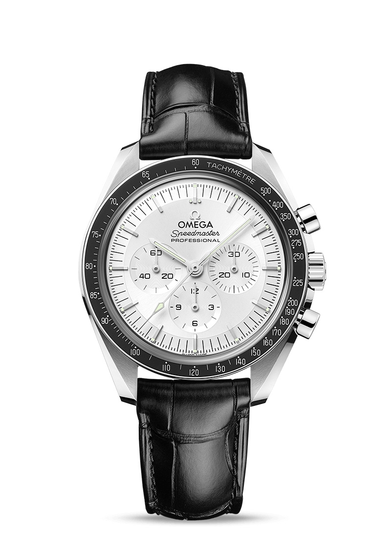 Omega 310.63.42.50.02.001 : Speedmaster Professional Moonwatch 3861 Canopus Gold / Silver / Alligator