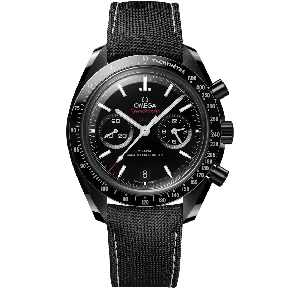 Omega 310.92.44.51.01.002 : Speedmaster Moonwatch Co-Axial Master Chronometer Dark Side of the Moon / Fabric