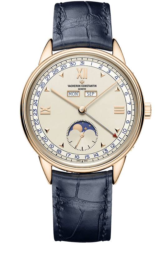 Vacheron Constantin 3100V/000R-B422 : Historiques Triple Calendrier 1948 Pink Gold / Silver / Blue