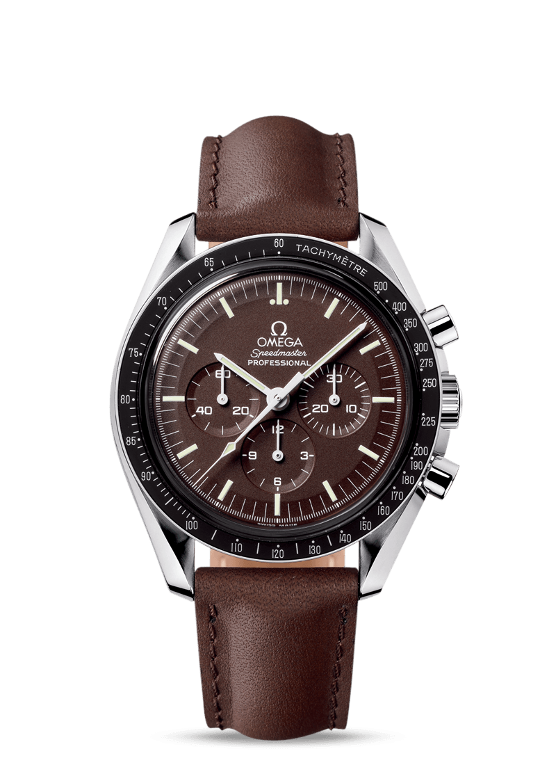 Omega 311.32.42.30.13.001 : Speedmaster Professional Moonwatch Chocolate / Strap