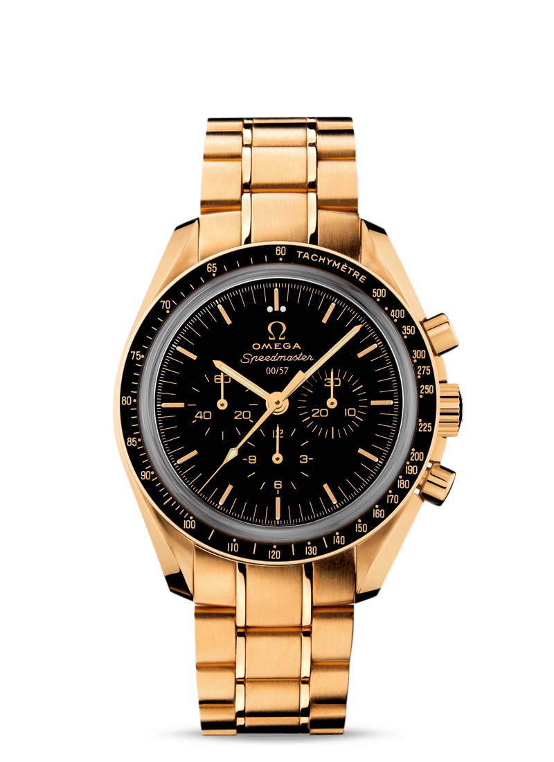 Omega 311.63.42.50.01.002 : Speedmaster Moonwatch Anniversary Yellow Gold