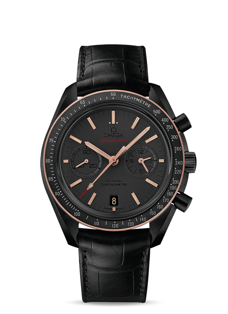 Omega 311.63.44.51.06.001 : Speedmaster Moonwatch Co-Axial Dark Side of the Moon Sedna Black