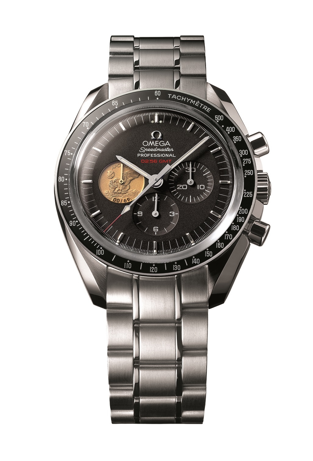 Omega 311.90.42.30.01.001 : Speedmaster Professional Moonwatch Apollo 11 40th Anniversary Platinum
