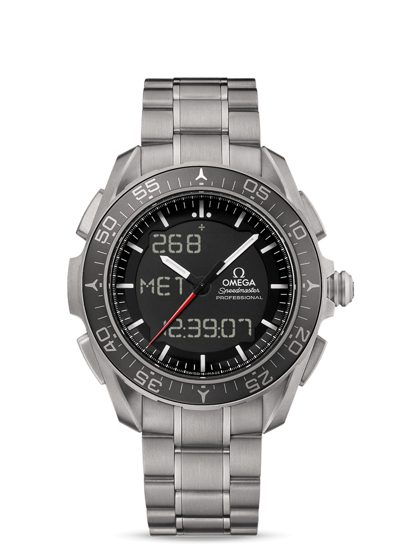 Omega 318.90.45.79.01.001 : Skywalker X-33 Titanium / Black / Bracelet